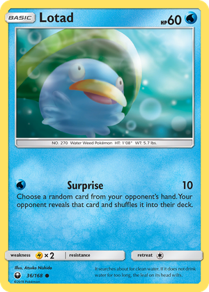 Lotad card image