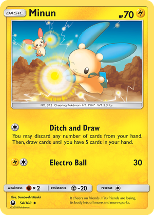 Minun card image