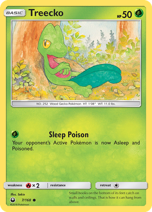 Treecko card image