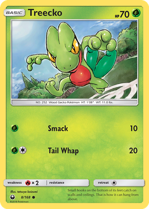 Treecko card image