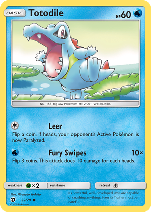 Totodile card image