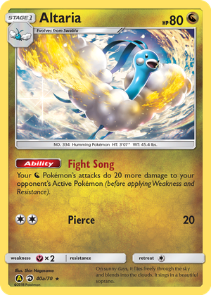 Altaria card image