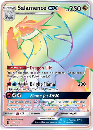 Salamence GX card image