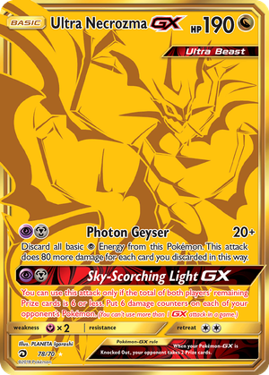 Ultra Necrozma GX card image