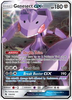 Genesect GX card image