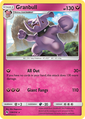 Granbull card image