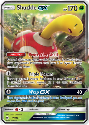 Shuckle GX card image