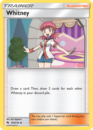 Whitney card image