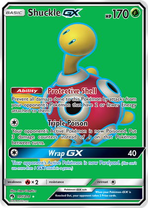 Shuckle GX card image
