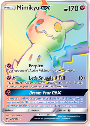 Mimikyu GX card image