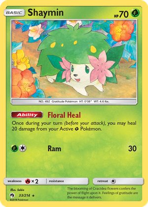 Shaymin card image