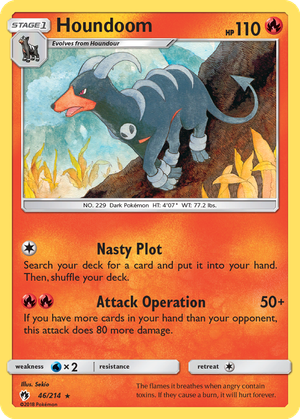 Houndoom card image