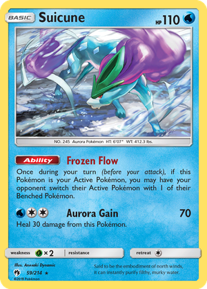 Suicune card image