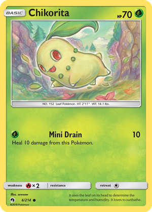 Chikorita card image