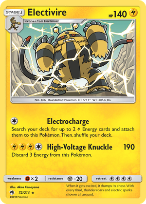 Electivire card image