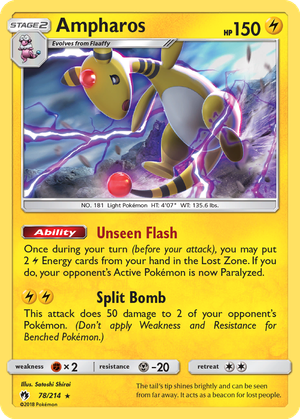 Ampharos card image