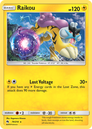 Raikou card image
