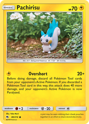 Pachirisu card image