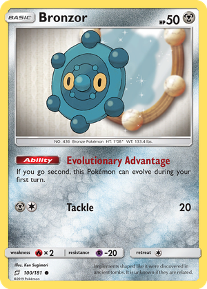 Bronzor card image