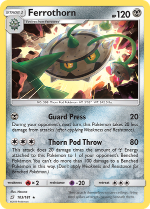 Ferrothorn card image