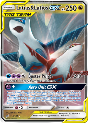 Latias & Latios GX card image