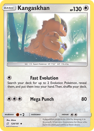 Kangaskhan card image