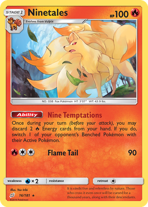 Ninetales card image