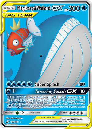 Magikarp & Wailord GX card image