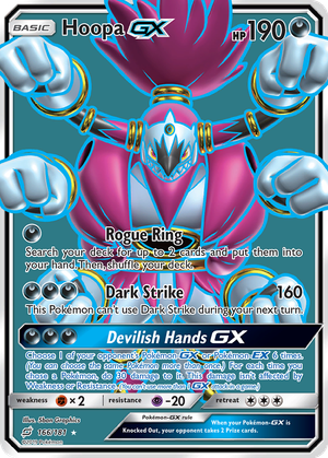 Hoopa GX card image