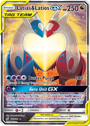 Latias & Latios GX card image