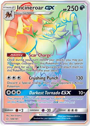 Incineroar GX card image