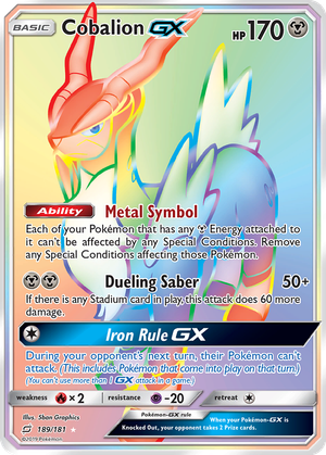 Cobalion GX card image