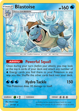 Blastoise card image