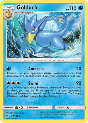 Golduck card image