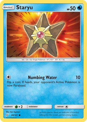 Staryu card image