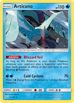 Articuno card image