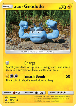 Alolan Geodude card image
