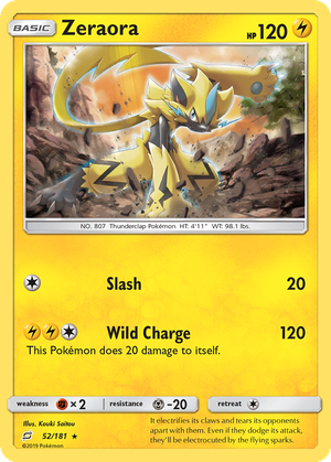 Zeraora card image