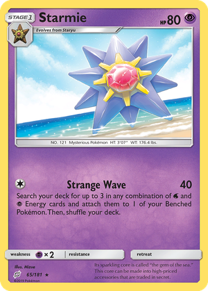 Starmie card image