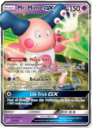 Mr. Mime GX card image