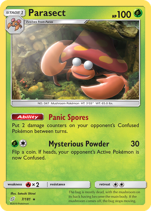 Parasect card image