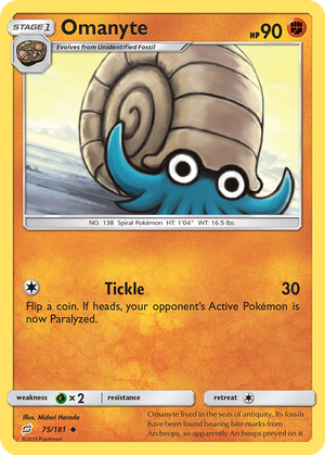Omanyte card image