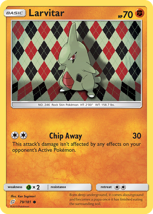 Larvitar card image