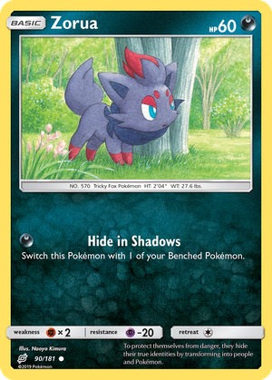 Zorua card image
