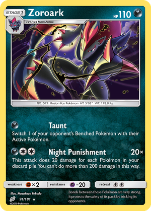 Zoroark card image