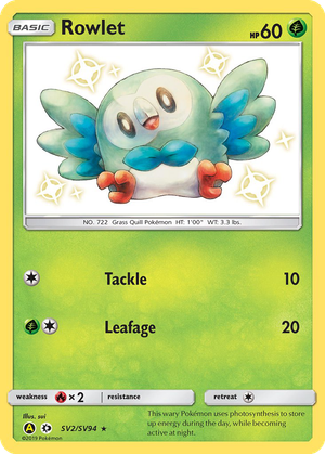 Rowlet card image