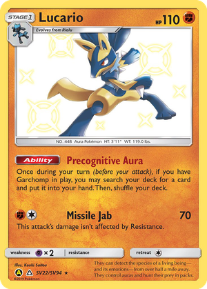 Lucario card image