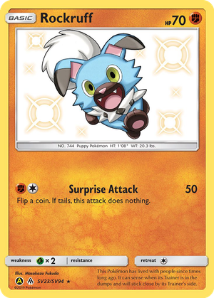 Rockruff card image
