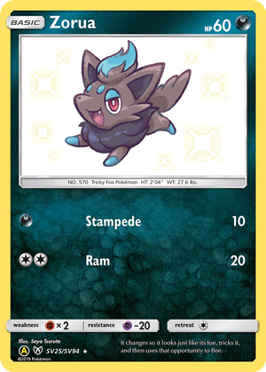 Zorua card image