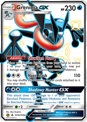 Greninja GX card image